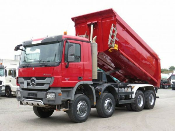 2011 Mercedes-Benz Actros 4141 8×6 4 Axl Dump Truck 3x Pedals TIPPER LHD